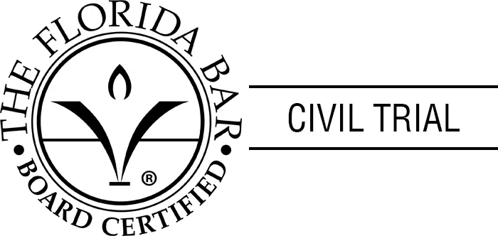 The Florida Bar Board Certified Civil Trial logo